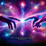 electric feeling when touching someone spiritual meaning