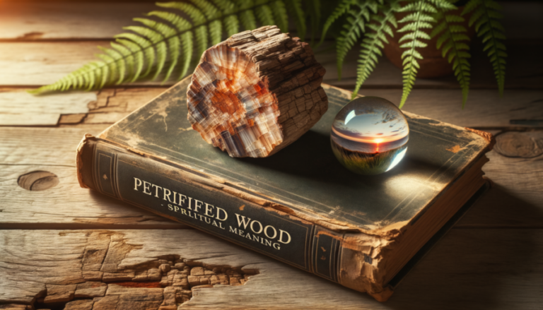 petrified wood spiritual meaning