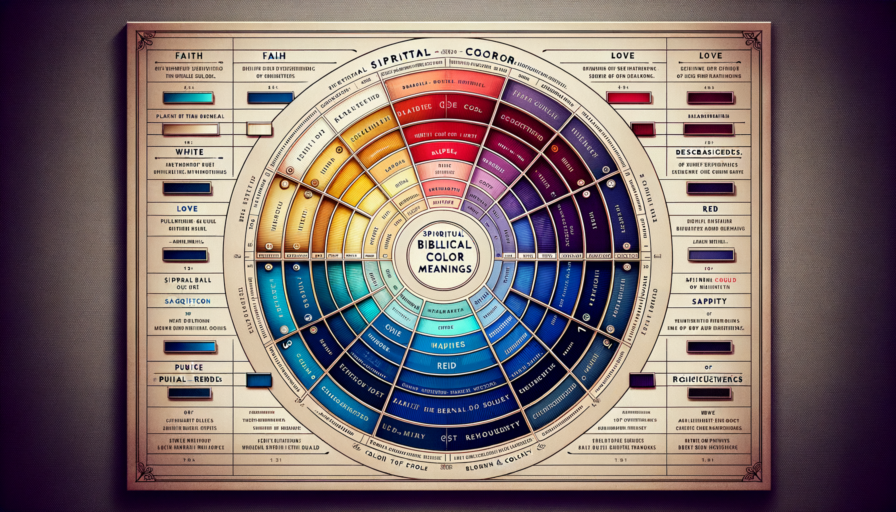 Understanding Spiritual Biblical Color Meanings: A Simple Chart