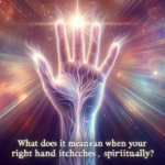 what does it mean when your right hand itches spiritually