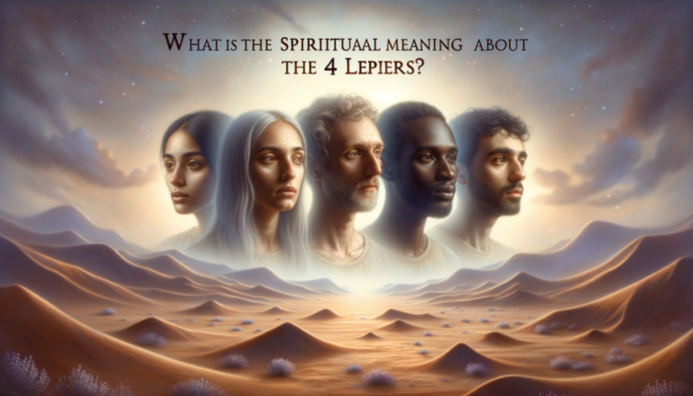 Understanding the Spiritual Meaning of the 4 Lepers in the Bible ...