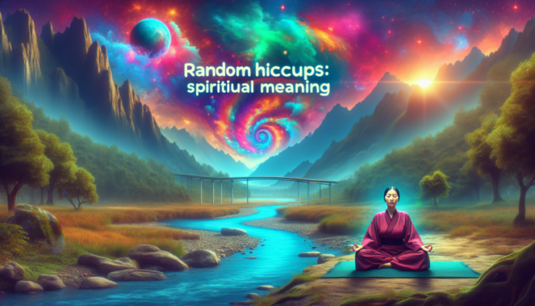 random hiccups spiritual meaning
