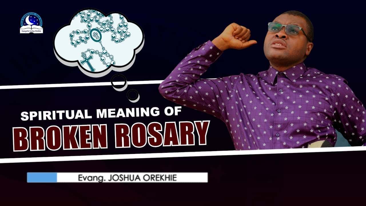 spiritual meaning of broken rosary