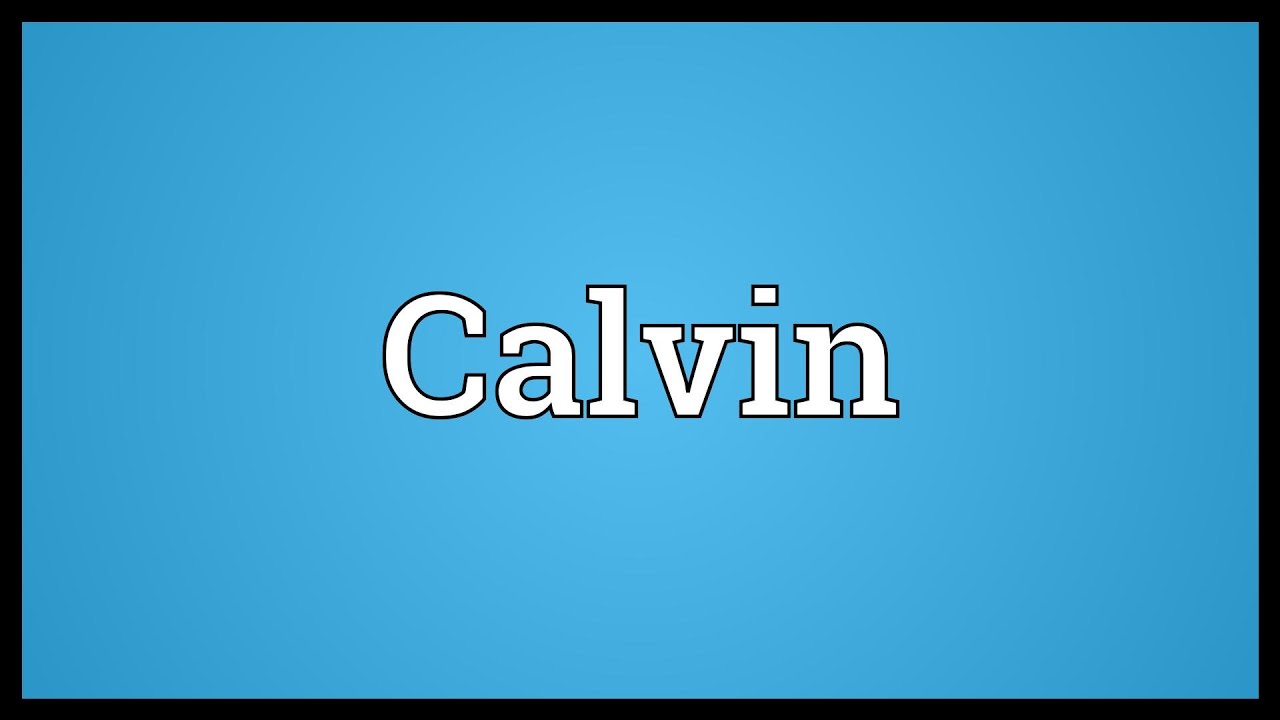 spiritual meaning of calvin