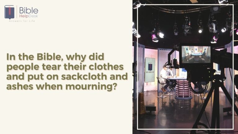 spiritual meaning of sackcloth