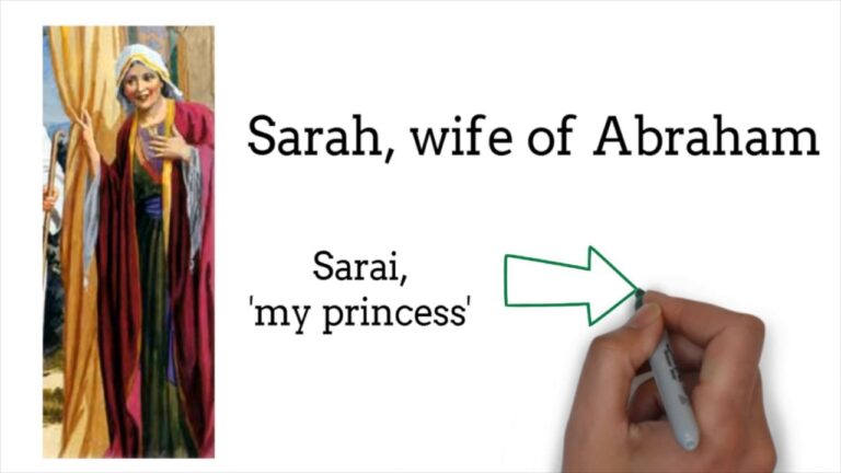 spiritual meaning of the name sarah