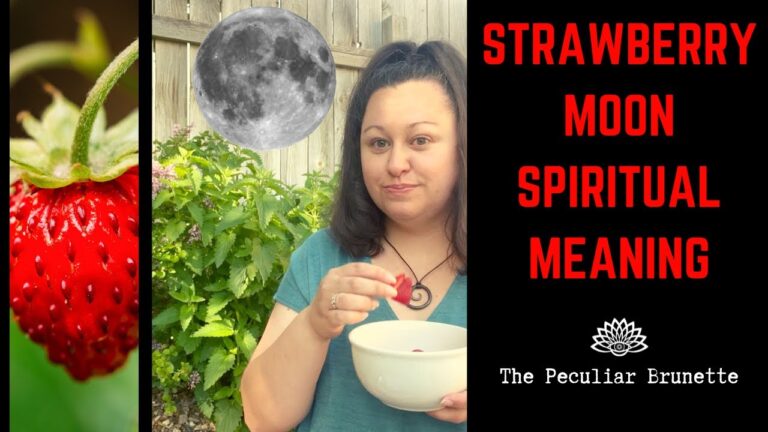 spiritual meaning of the strawberry moon